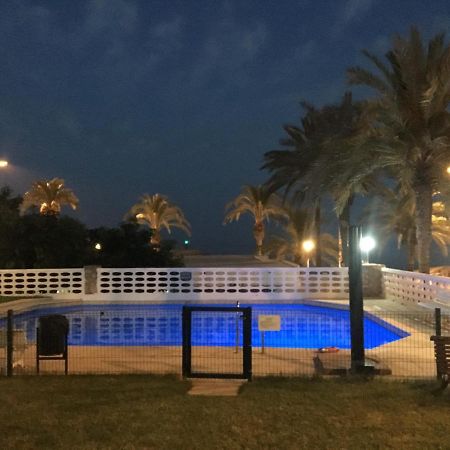 Apartamento Con Vistas Al Mar. Primera Linea De Playa. Aguadulce  Buitenkant foto