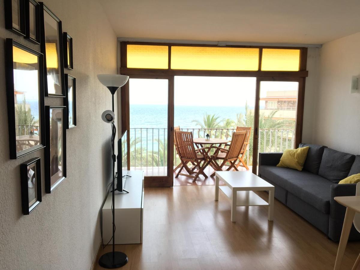 Apartamento Con Vistas Al Mar. Primera Linea De Playa. Aguadulce  Buitenkant foto
