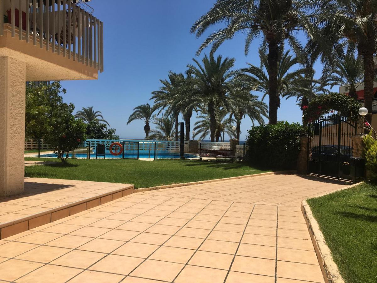 Apartamento Con Vistas Al Mar. Primera Linea De Playa. Aguadulce  Buitenkant foto